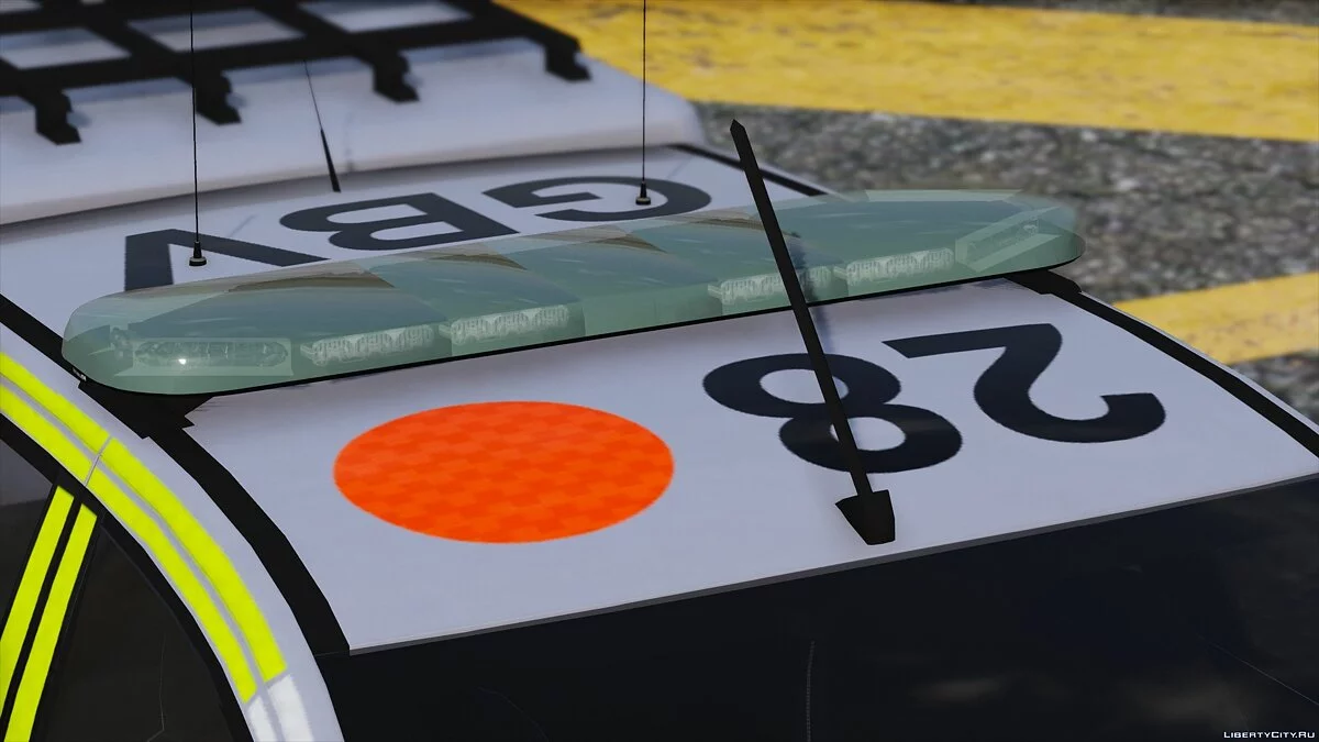 Ford Ranger de Policía 2014 [ELS] 1.0 / GTA 5