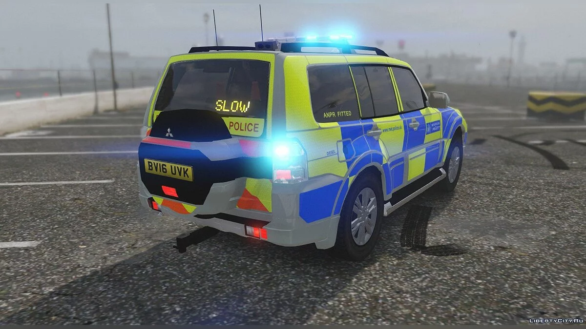 شرطة العاصمة 2016 ميتسوبيشي شوجون مرور 4X4 [ELS] / جي تي أي 5