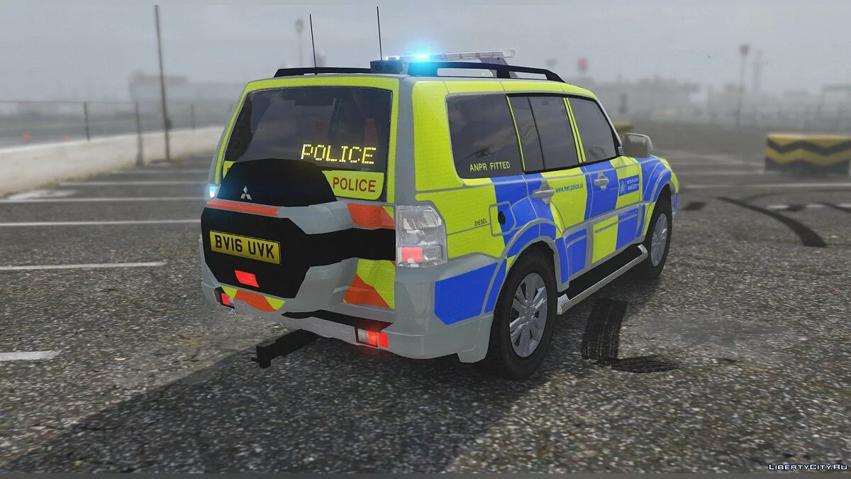 شرطة العاصمة 2016 ميتسوبيشي شوجون مرور 4X4 [ELS] / جي تي أي 5