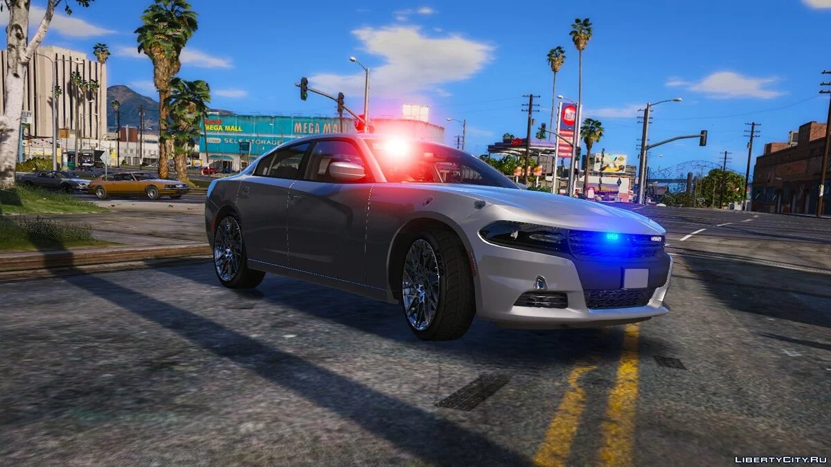 AWD Detective's Dodge Charger [ELS] 1.0.0 / GTA 5