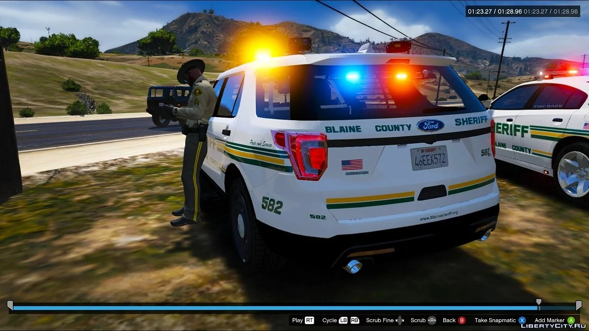 Paquete de la Oficina del Sheriff de Blaine County [ELS] #3 1.0.0 / GTA 5