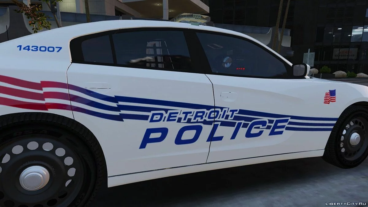 Detroit PD 2016 Dodge Charger PPV [ELS] [FINAL] / GTA 5