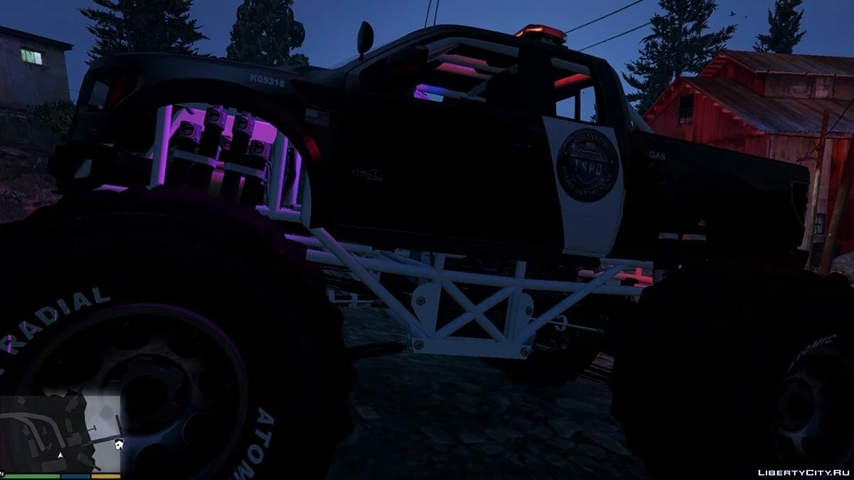 Raptor Polizeiwagen Monster [Add-On] 1.0 / GTA 5