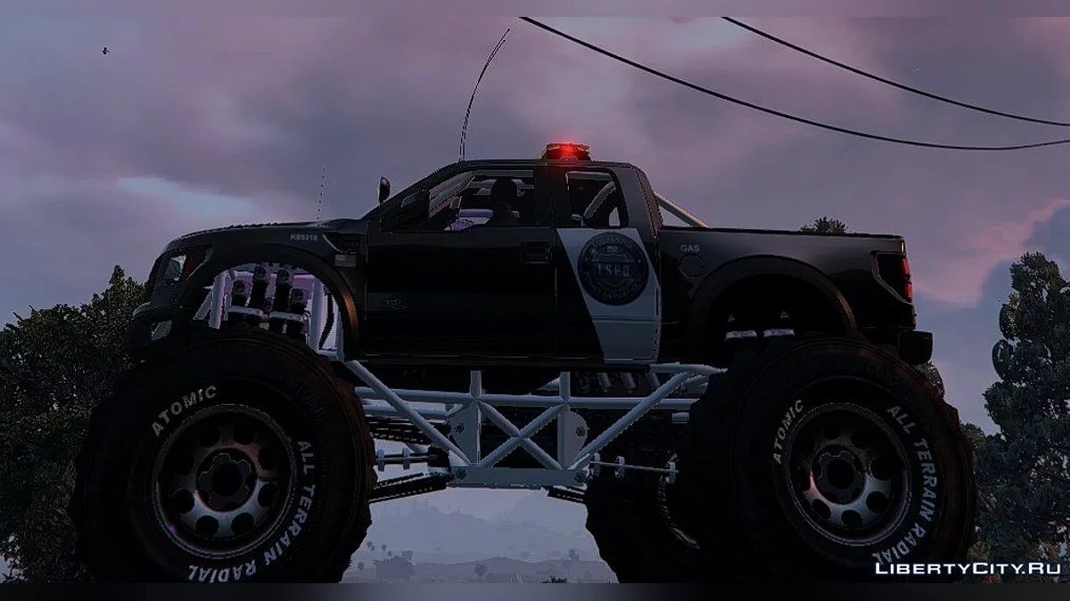 Raptor Polizeiwagen Monster [Add-On] 1.0 / GTA 5