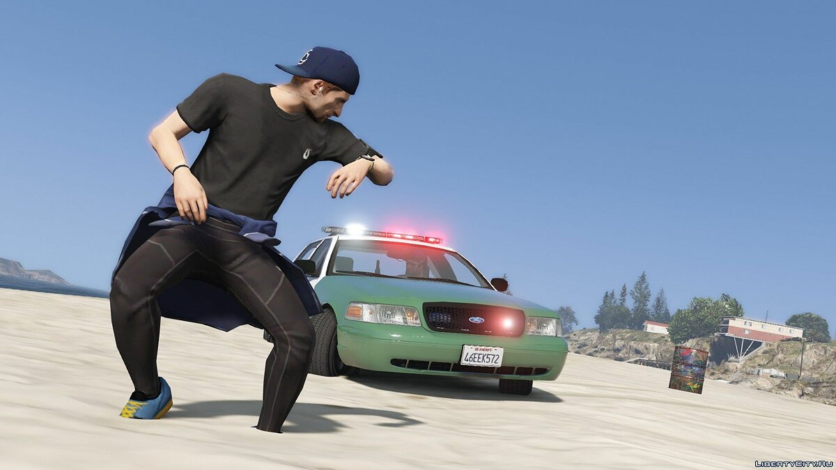 Download San Andreas Sheriff's Crown Victoria 2.2 for GTA 5