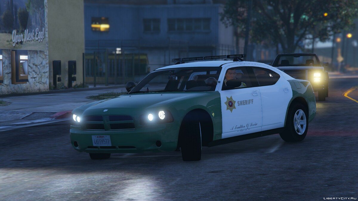 Dodge charger sheriff gta 5 фото 81