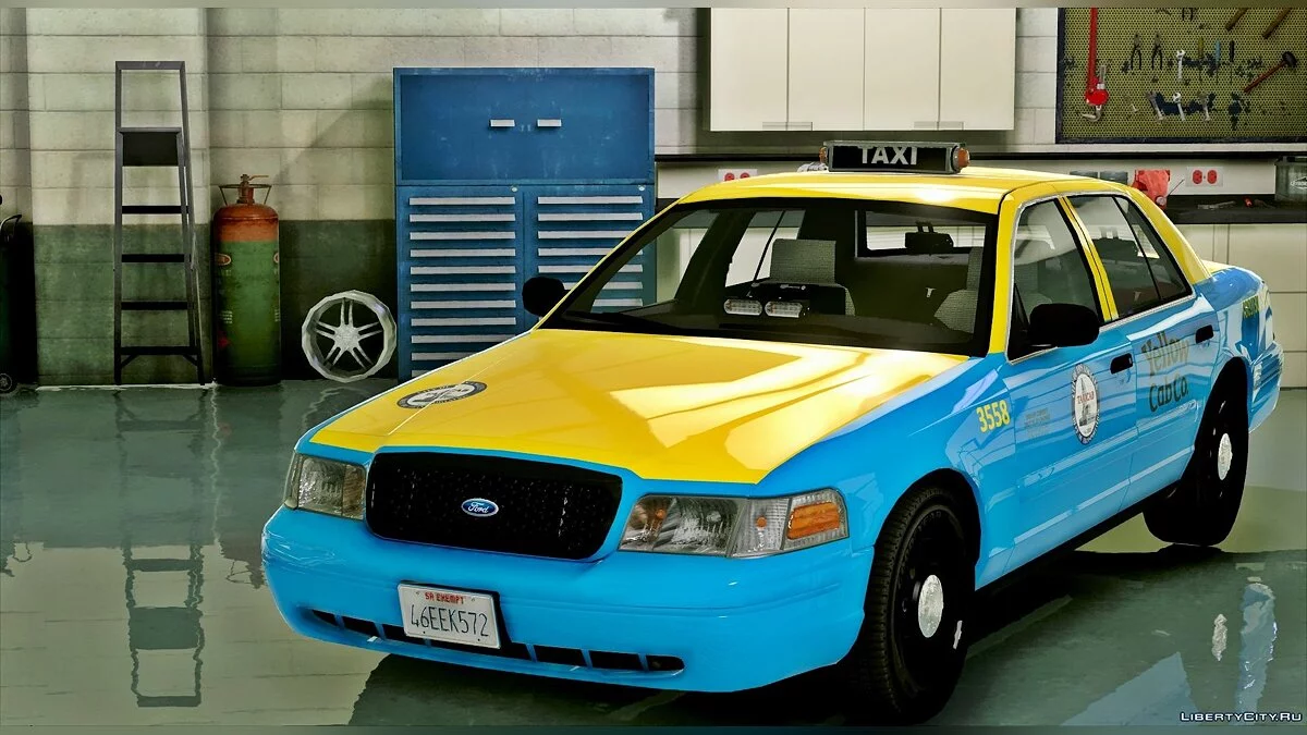 Taxi encubierto CVPI [ELS] 0.1 / GTA 5