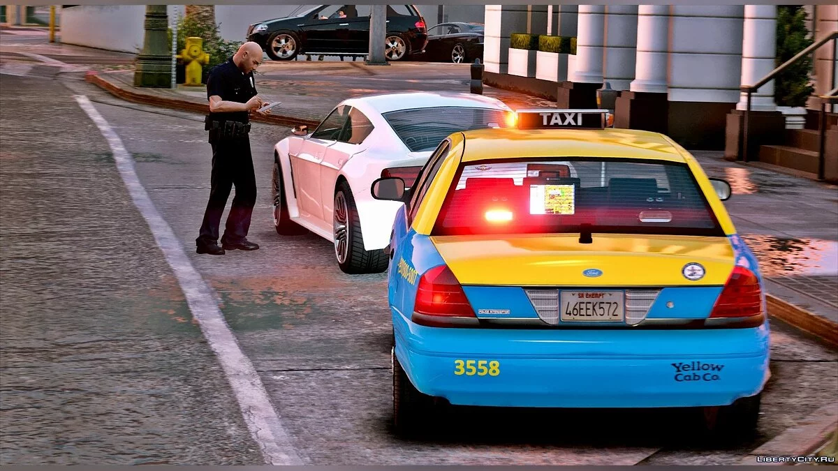 Taxi encubierto CVPI [ELS] 0.1 / GTA 5