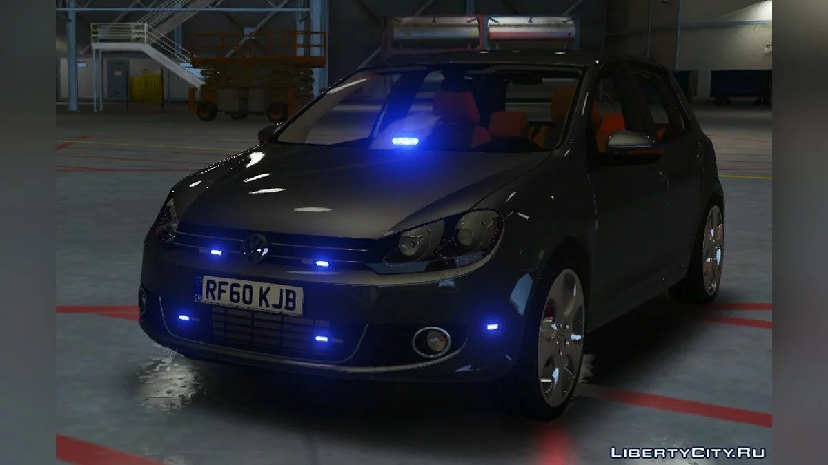 Volkswagen Golf Unmarkiert Greater Manchester Polizei [Ersatz | ELS] 1.0 / GTA 5