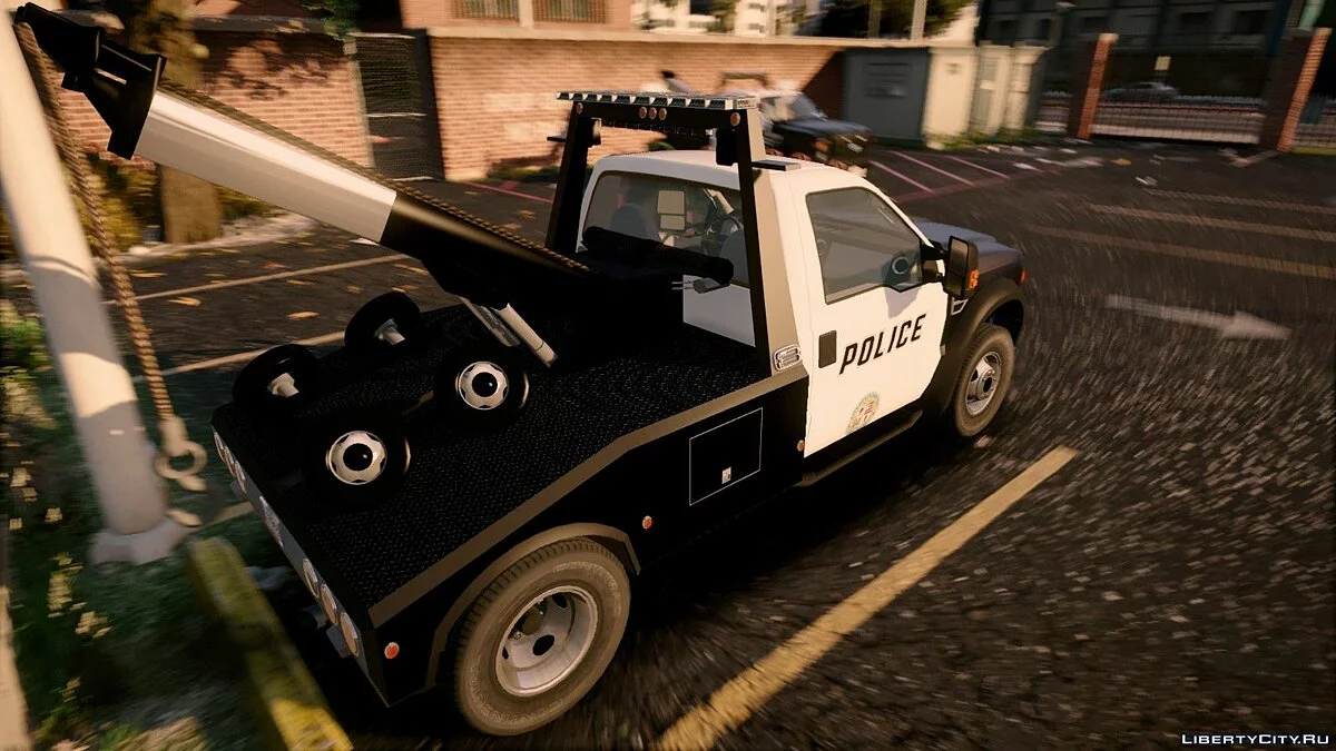 2008福特F550拖车[ELS] 1.0 / GTA 5