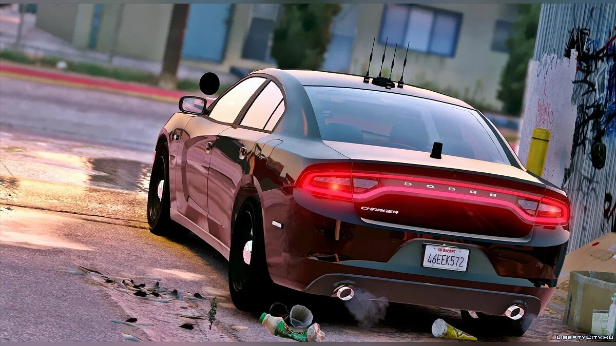 2016 Unmarked Dodge Charger [ELS] / GTA 5