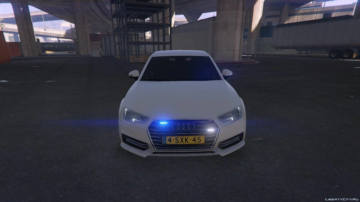 2017 Audi A4 Discreto (Policía Holandesa) 1.0 / GTA 5
