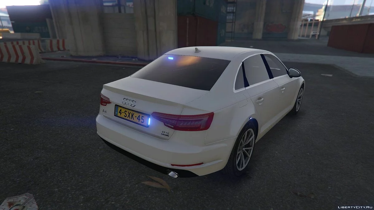 2017 Audi A4 Discreto (Policía Holandesa) 1.0 / GTA 5