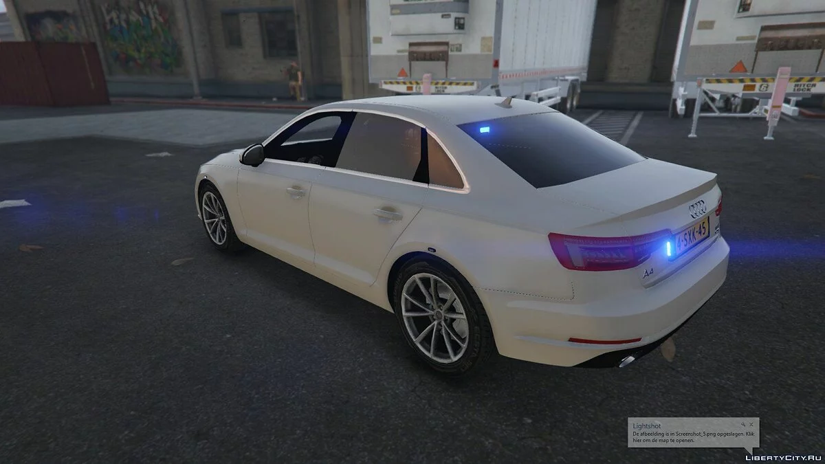 2017 Audi A4 Discreto (Policía Holandesa) 1.0 / GTA 5