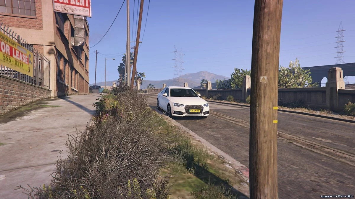 2017 Audi A4 Discreto (Policía Holandesa) 1.0 / GTA 5