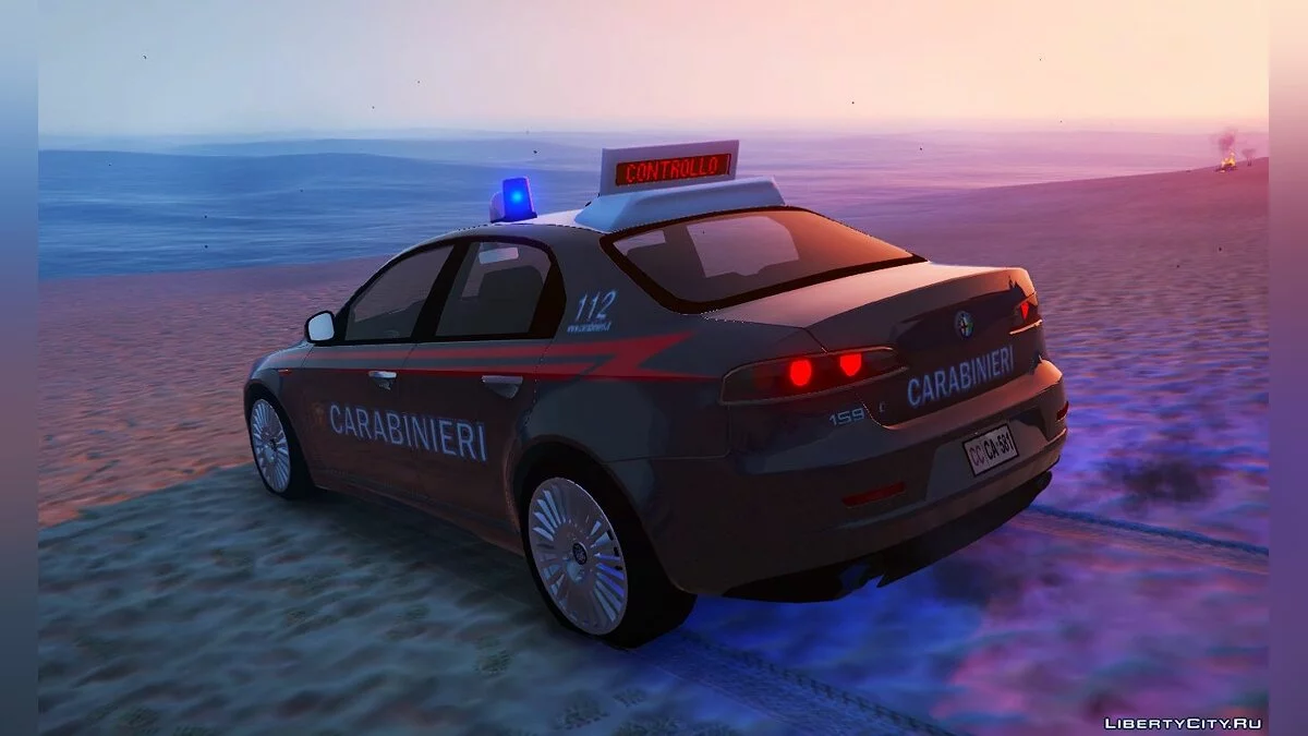 Alfa Romeo 159 Carabinieri [IPC] 2.0 / GTA 5