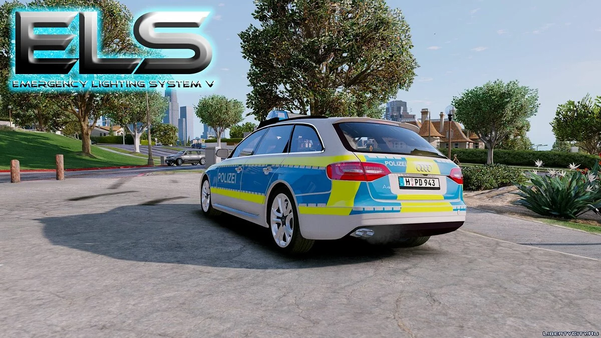 奥迪 A4 Avant 高速公路警察 [ELS] / GTA 5