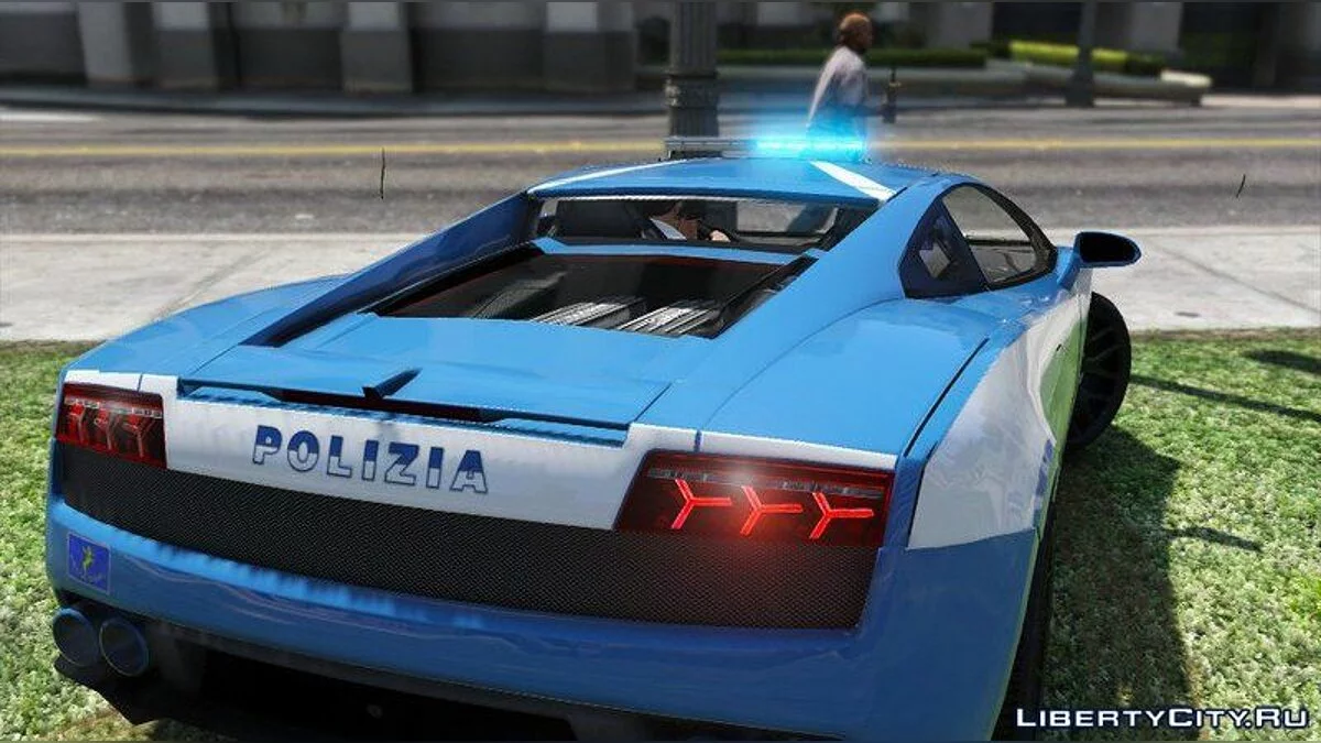 Lamborghini Gallardo Police + Template / GTA 5