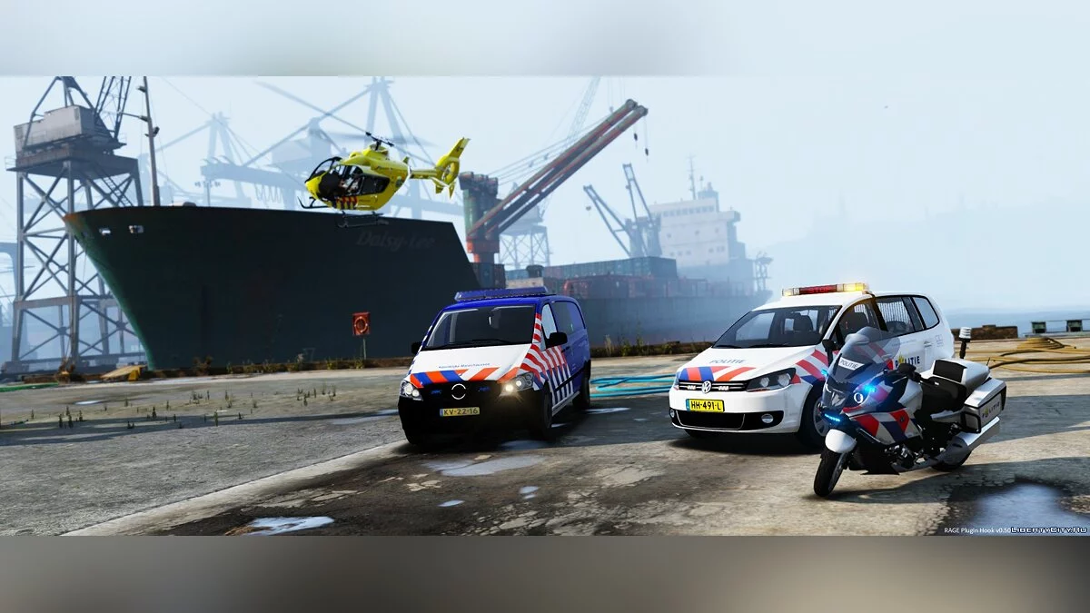 Mercedes Benz Vito Policía Holandesa [Plantilla | ELS] 1.2 / GTA 5