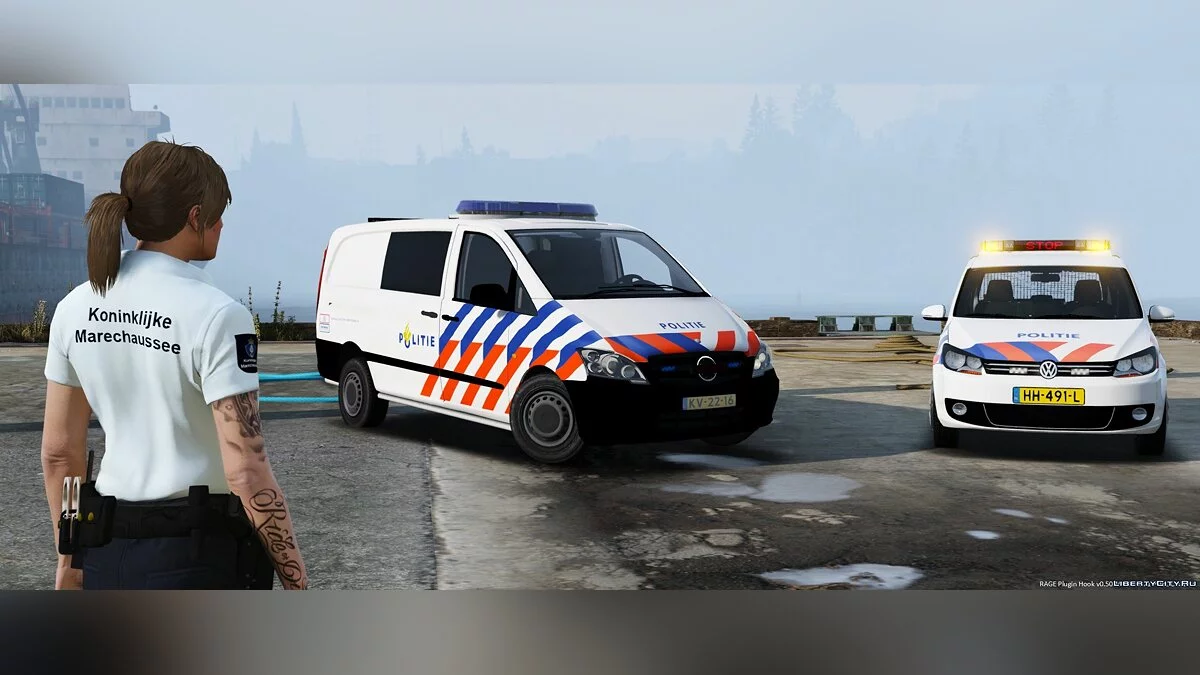 Mercedes Benz Vito Policía Holandesa [Plantilla | ELS] 1.2 / GTA 5