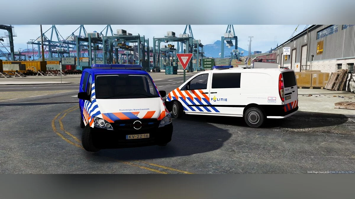 Mercedes Benz Vito Policía Holandesa [Plantilla | ELS] 1.2 / GTA 5