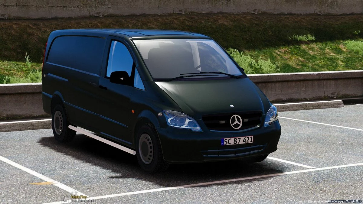 Mercedes Vito - Incident Commander - Danish Police 1.0 / GTA 5