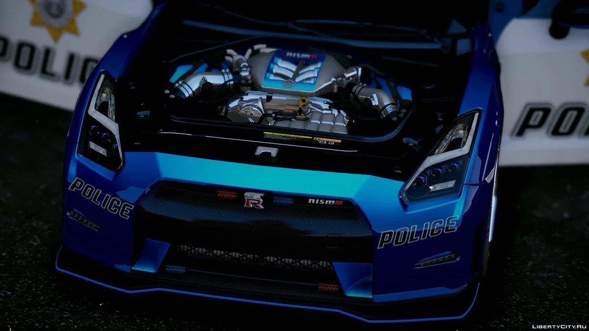 Nissan GT-R Nismo Police Edition [Add-On | Tuning] / GTA 5