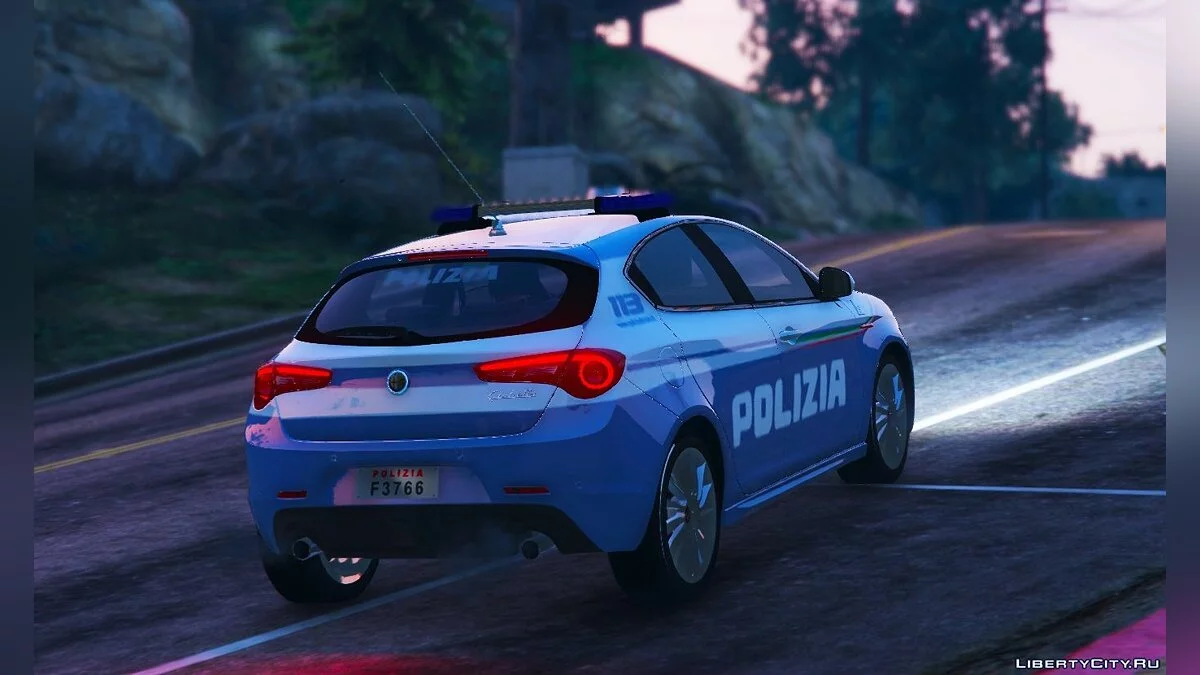 New Alfa Romeo Giulietta Police [IPC] [Add-On / Replace] 2.0 / GTA 5