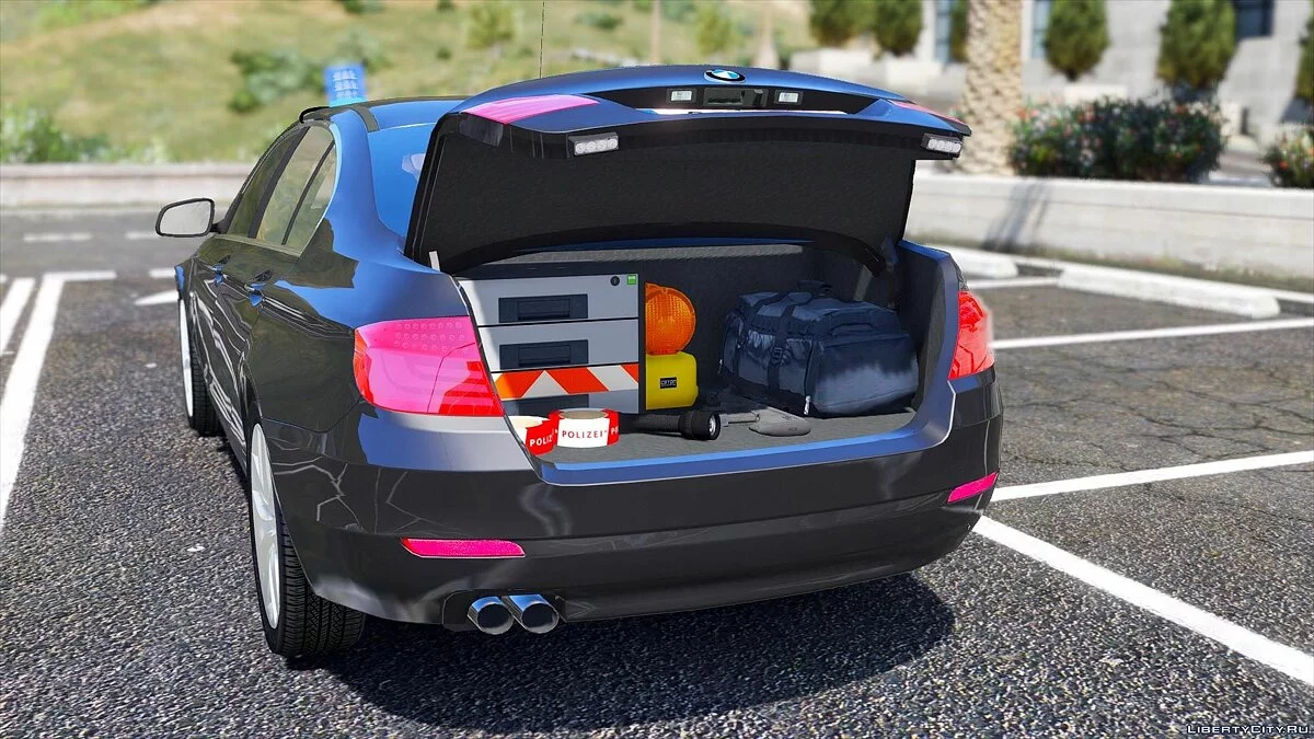 无标记 BMW F10 - 奥地利版 [ELS] / GTA 5