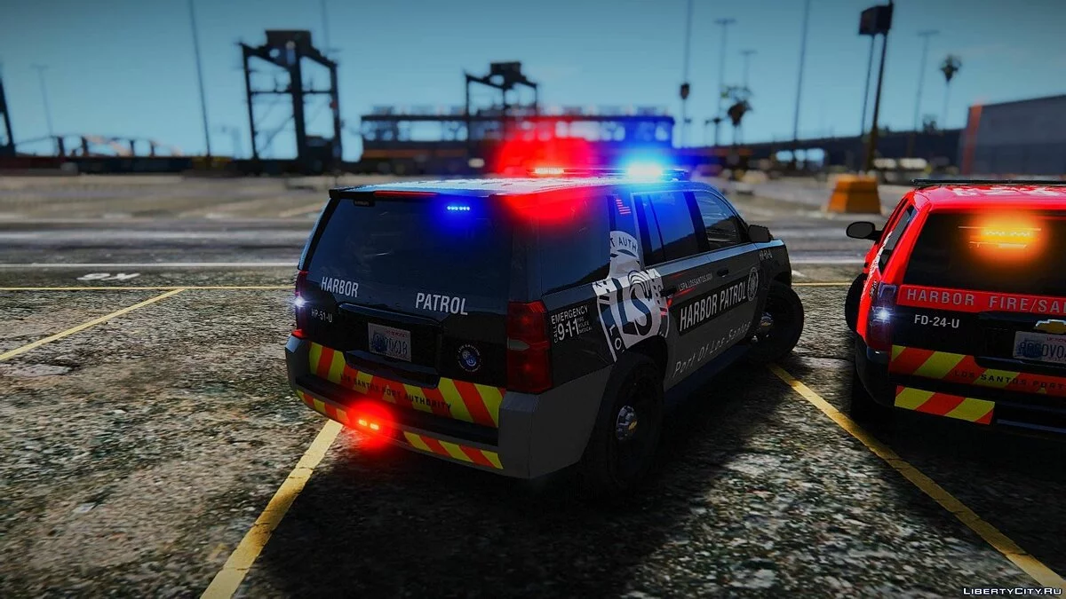 2013 & 2015 Tahoes - LS Harbor Patrol/Fire 1.0 / GTA 5