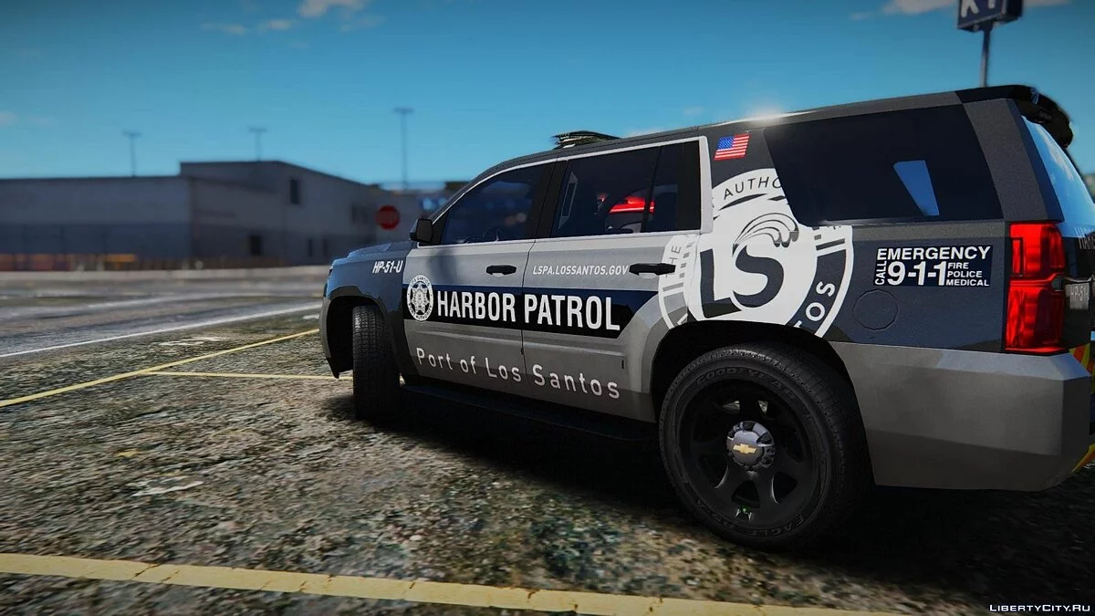 2013 & 2015 Tahoes - LS Harbor Patrol/Fire 1.0 / GTA 5
