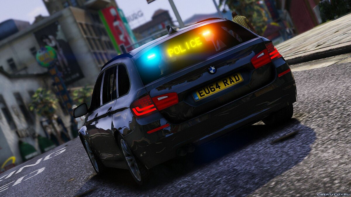 Download 2014 Unmarked BMW 530D F11 1.0.1 for GTA 5