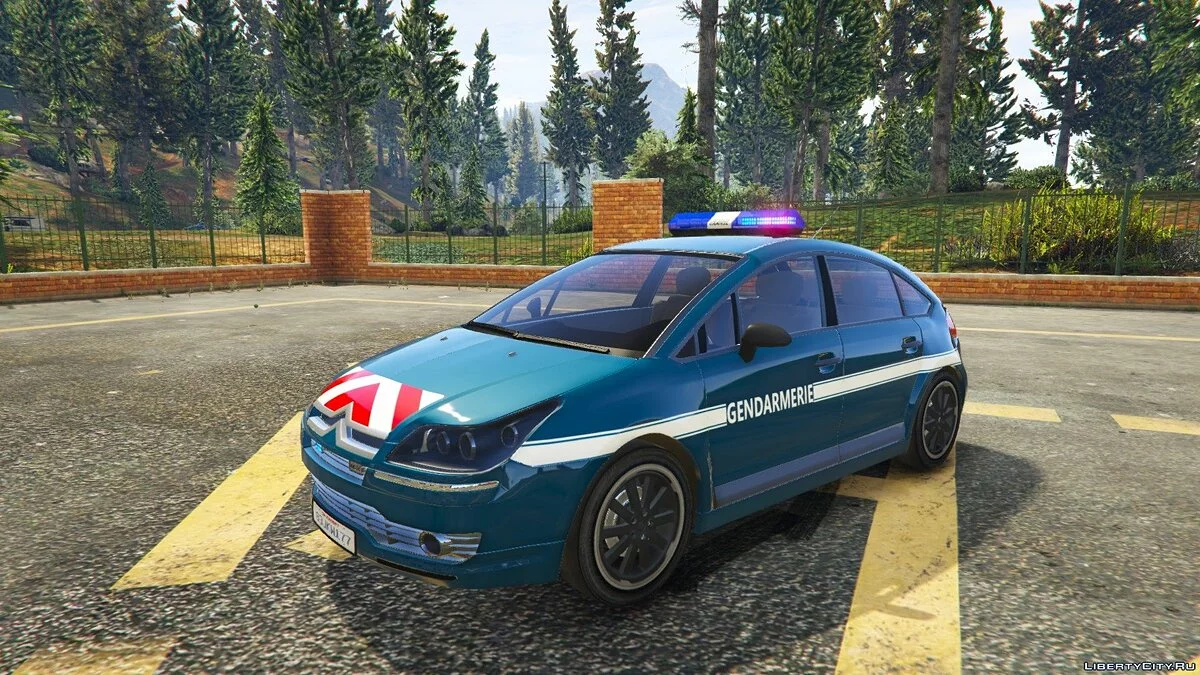 Citroën C4 Gendarmerie 1.2 / GTA 5