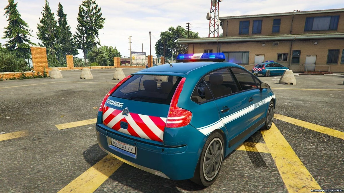 Citroën C4 Gendarmerie 1.2 / GTA 5