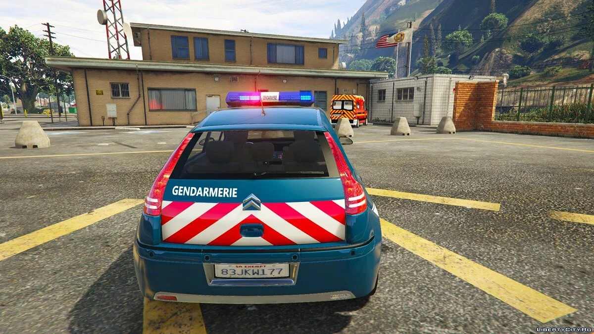 Citroën C4 Gendarmerie 1.2 / GTA 5