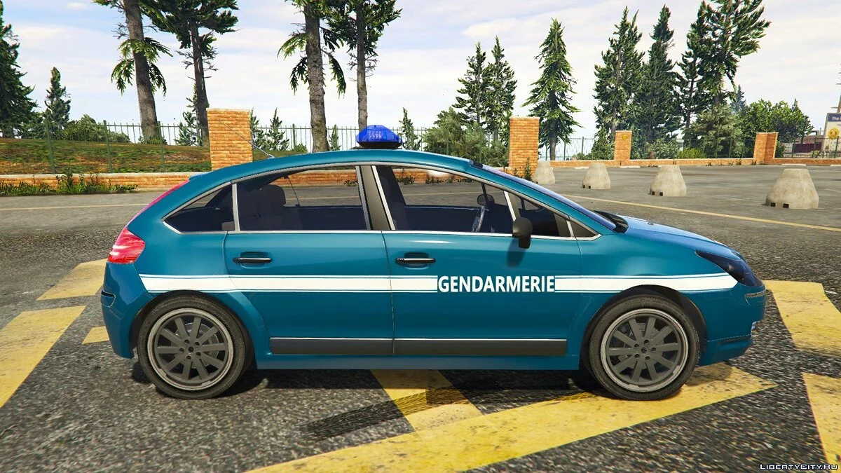 Citroën C4 Gendarmerie 1.2 / GTA 5