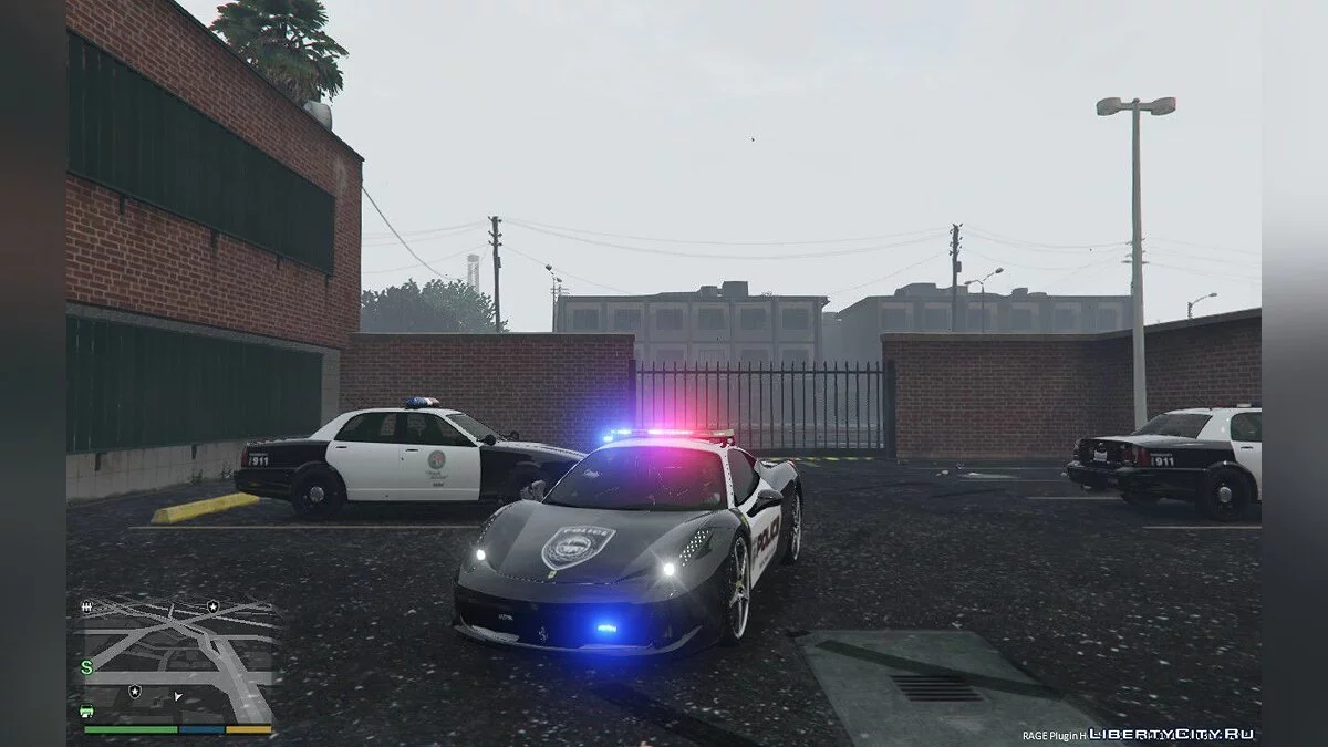 PACK FERRARI POLICE ELS+FERRARI [ADICIONAL] / GTA 5