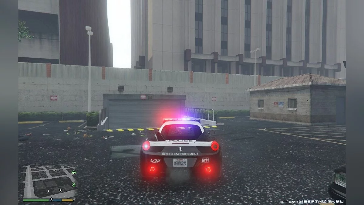 PACK FERRARI POLICE ELS+FERRARI [ADICIONAL] / GTA 5