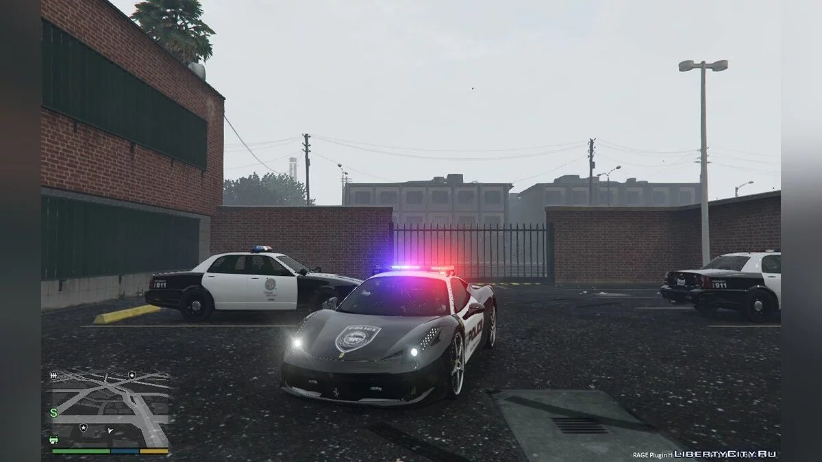 PACK FERRARI POLICE ELS+FERRARI [ADICIONAL] / GTA 5