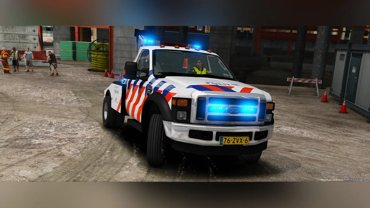 Ford F550 Camion de remorquage de police néerlandaise [ELS] 1.1 / GTA 5
