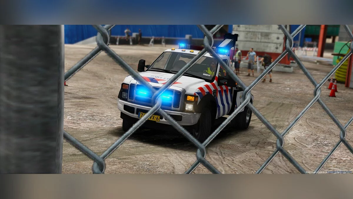 Ford F550 Camion de remorquage de police néerlandaise [ELS] 1.1 / GTA 5