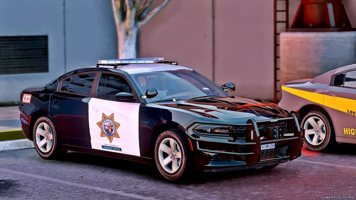 Los Santos Polícia Patrulha Rodoviária Charger [ELS] / GTA 5