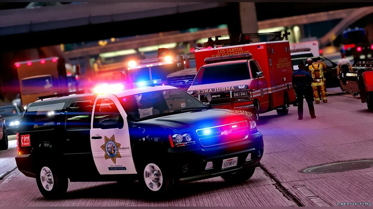 Los Santos Polizei Suburban [ELS] / GTA 5