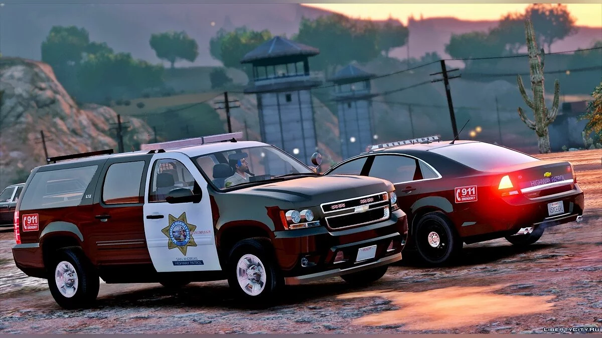 Los Santos Polizei Suburban [ELS] / GTA 5
