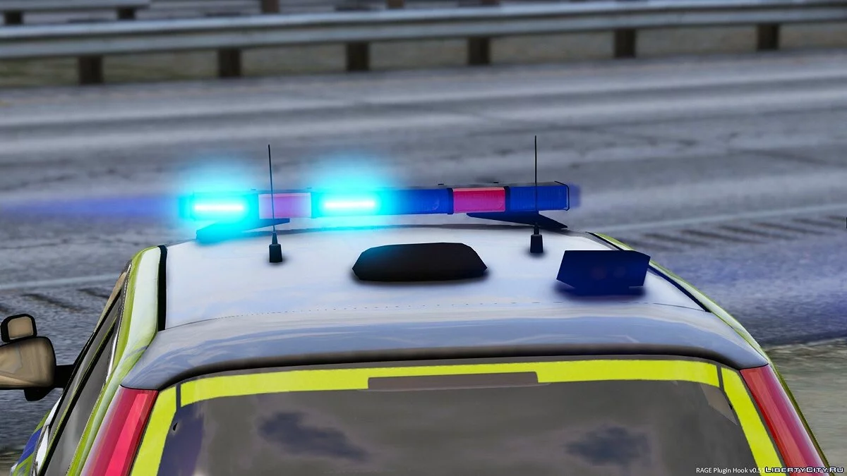 Met Police Volvo V70 [ELS] 1.0 / GTA 5