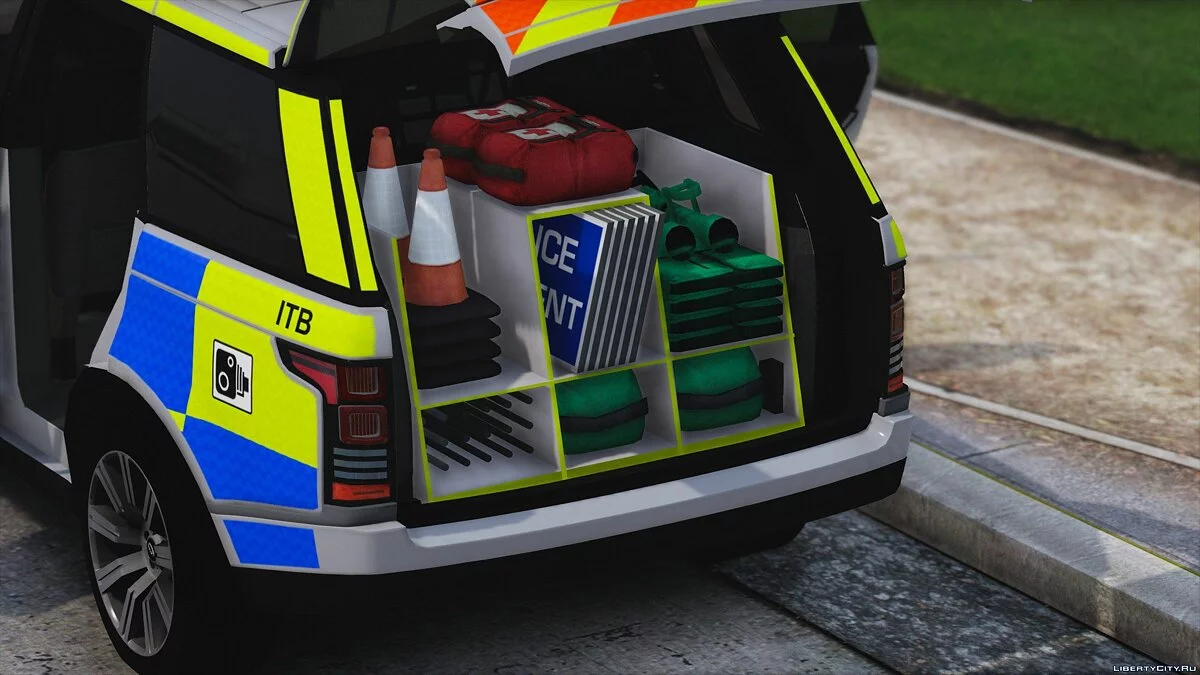 警察路虎揽胜Vogue [ELS] [最终版] / GTA 5