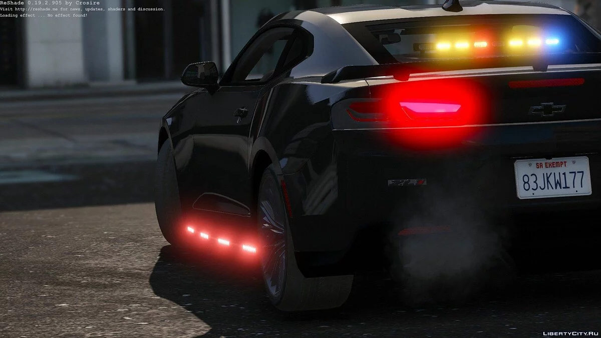 Непомітний Camaro ZL1 1.0 2017 року / GTA 5