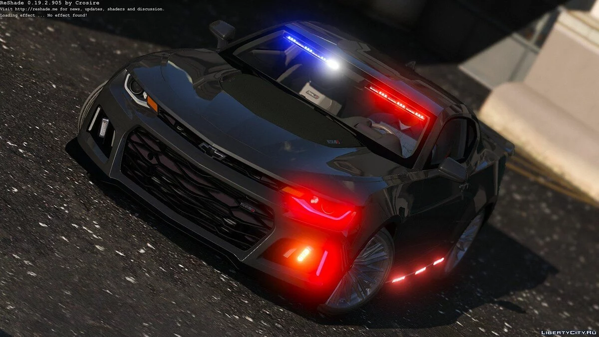 Непомітний Camaro ZL1 1.0 2017 року / GTA 5