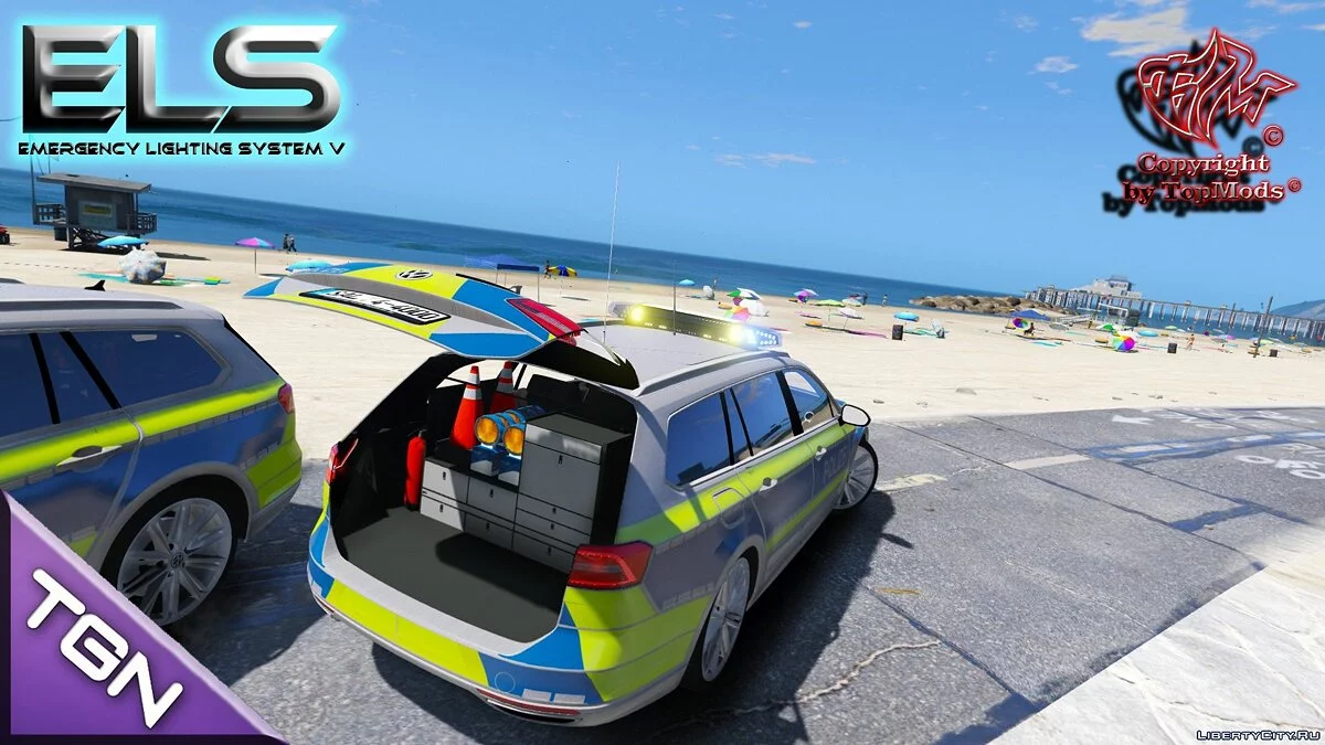 Volkswagen Passat B8 Autobahnpolizei DBS 4000 / GTA 5