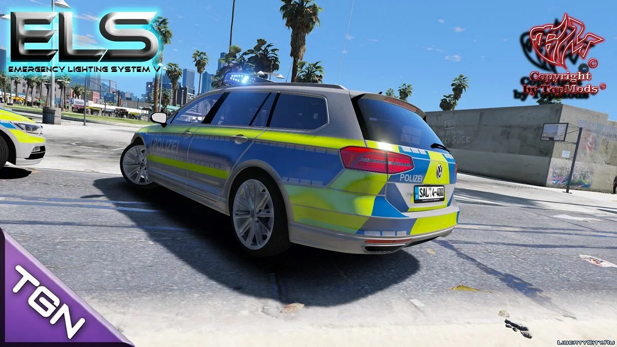 Volkswagen Passat B8 Autobahnpolizei DBS 4000 / GTA 5